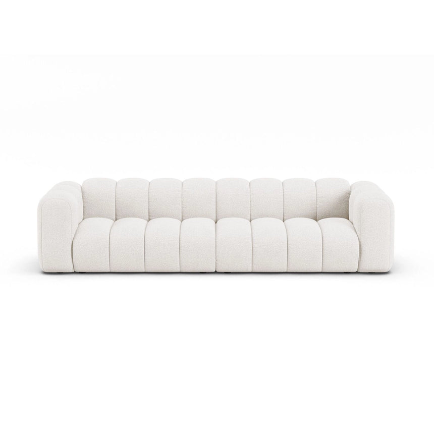 Lupine Modulares 4-Sitzer Sofa aus Samt, Chenille oder Boucle, 290x95x70 cm von Micadoni – Bild 1