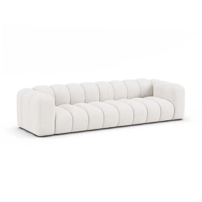 Lupine Modulares 4-Sitzer Sofa aus Samt, Chenille oder Boucle, 290x95x70 cm von Micadoni – Bild 3