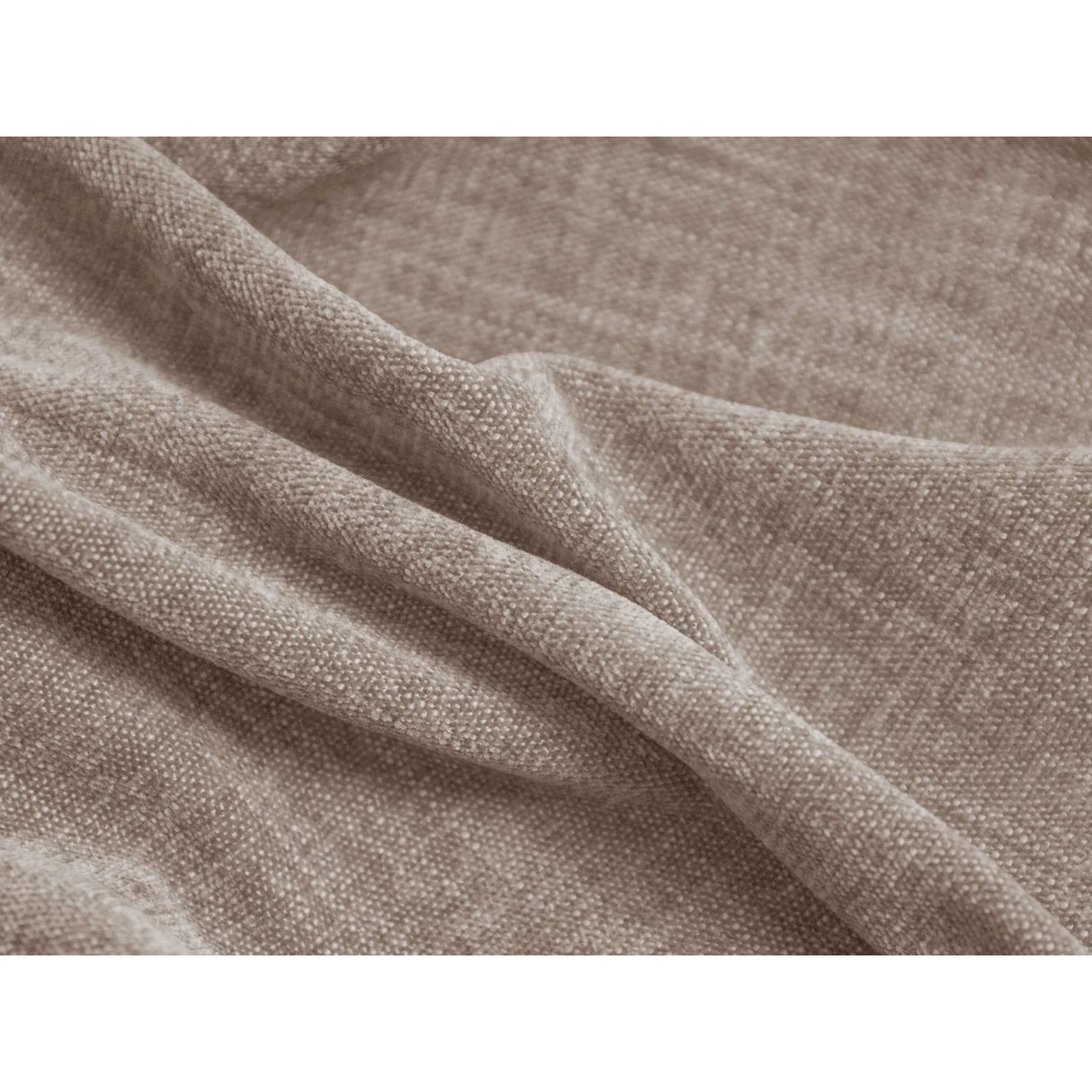 Martina 4-Sitzer Sofa, Sitztiefe 90 cm, aus Strukturierter Stoff in Dunkelbeige (Boston Trufa), 320x120 cm von Micadoni – Bild 5
