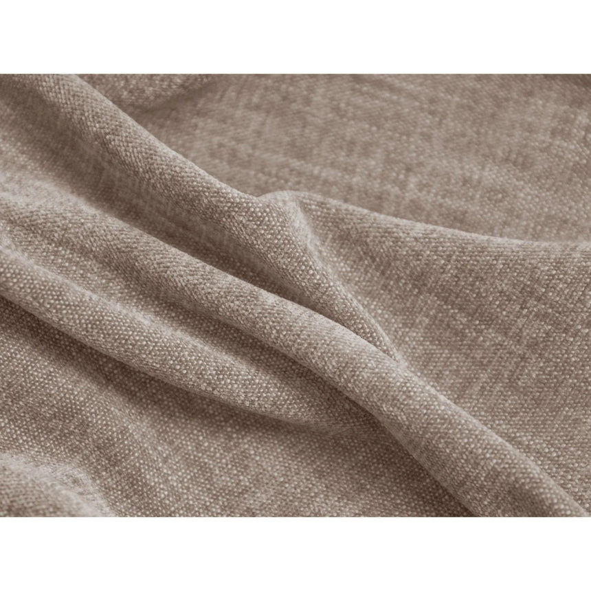 Martina Modulares Sofa Sitzelement, Linke Seite, aus Strukturierter Stoff in Dunkelbeige (Boston Trufa), 176x120 cm von Micadoni – Bild 6
