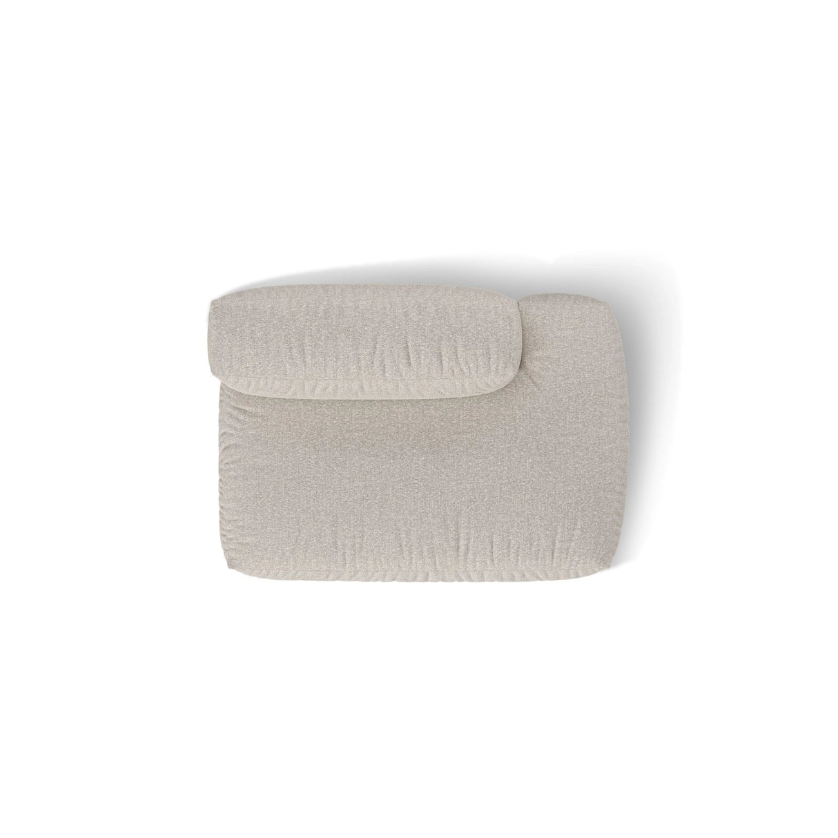 Martina Modulares Sofa Sitzelement, Rechte Seite, aus Boucle in Beige (Monet Sand), 133x106 cm
von Micadoni – Bild 5