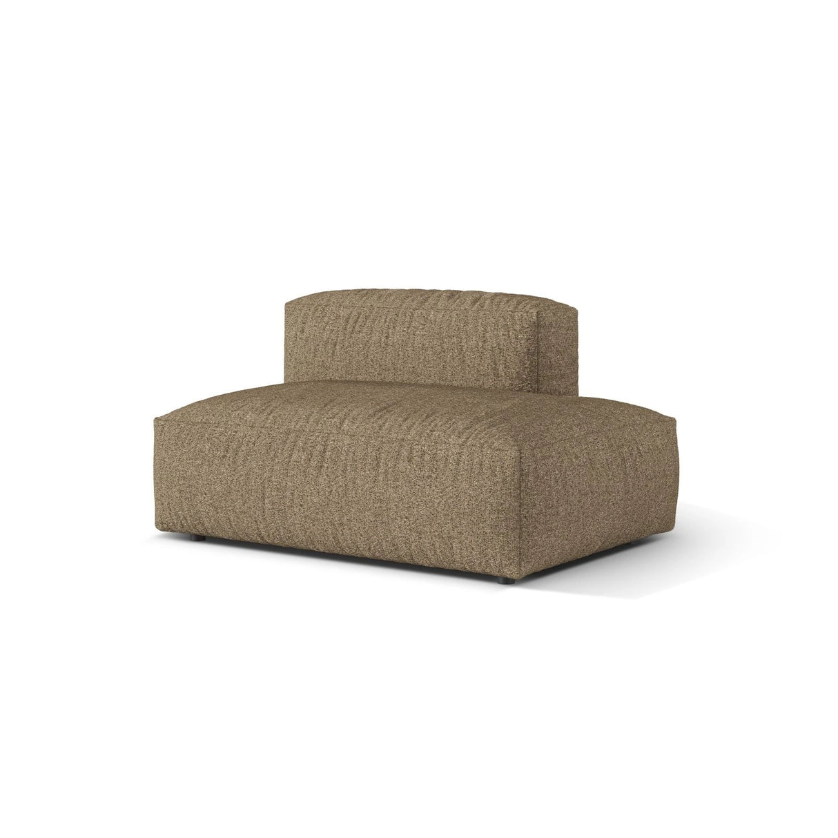 Martina Modulares Sofa Sitzelement, Rechte Seite, aus Boucle in Cappuccino (Monet Cappucino), 133x106 cm
von Micadoni – Bild 3
