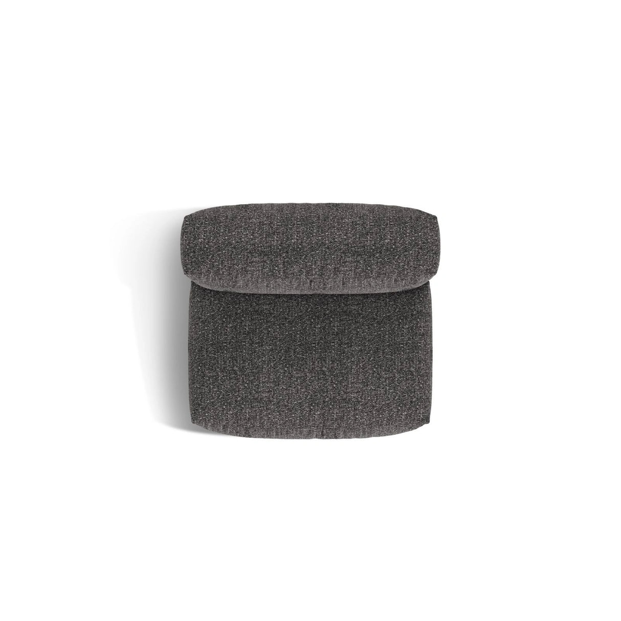 Martina Modulares Sofa Sitzelement, Sitztiefe 76 cm, aus Boucle in Anthrazit (Monet Anthracite), 106x90 cm von Micadoni – Bild 5