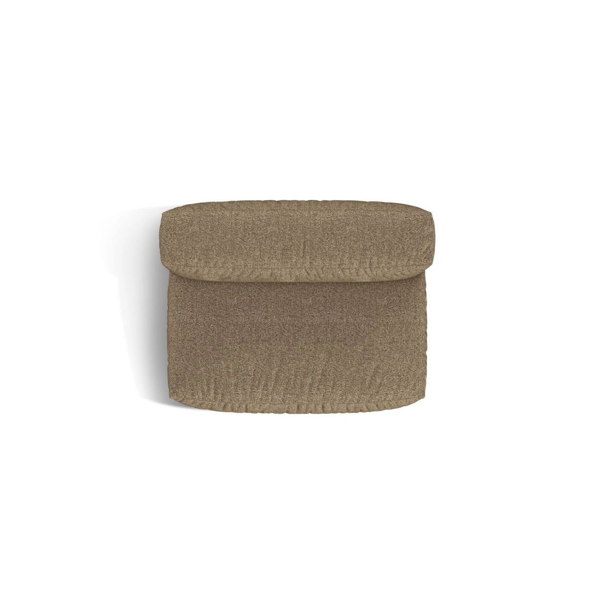 Martina Modulares Sofa Sitzelement, Sitztiefe 76 cm, aus Boucle in Cappuccino (Monet Cappucino), 132x106 cm von Micadoni – Bild 5