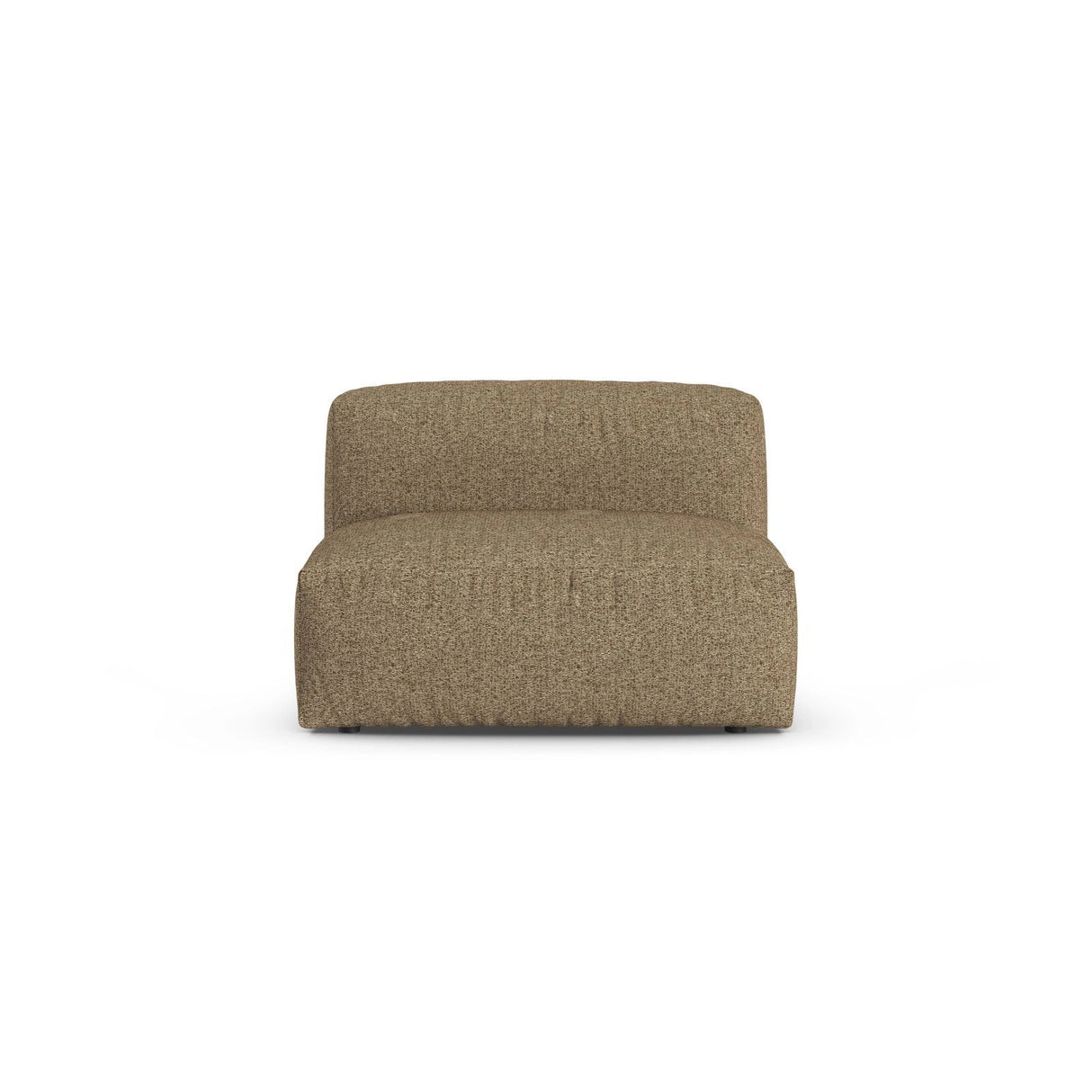 Martina Modulares Sofa Sitzelement, Sitztiefe 90 cm, aus Boucle in Cappuccino (Monet Cappucino), 120x90 cm von Micadoni – Bild 1