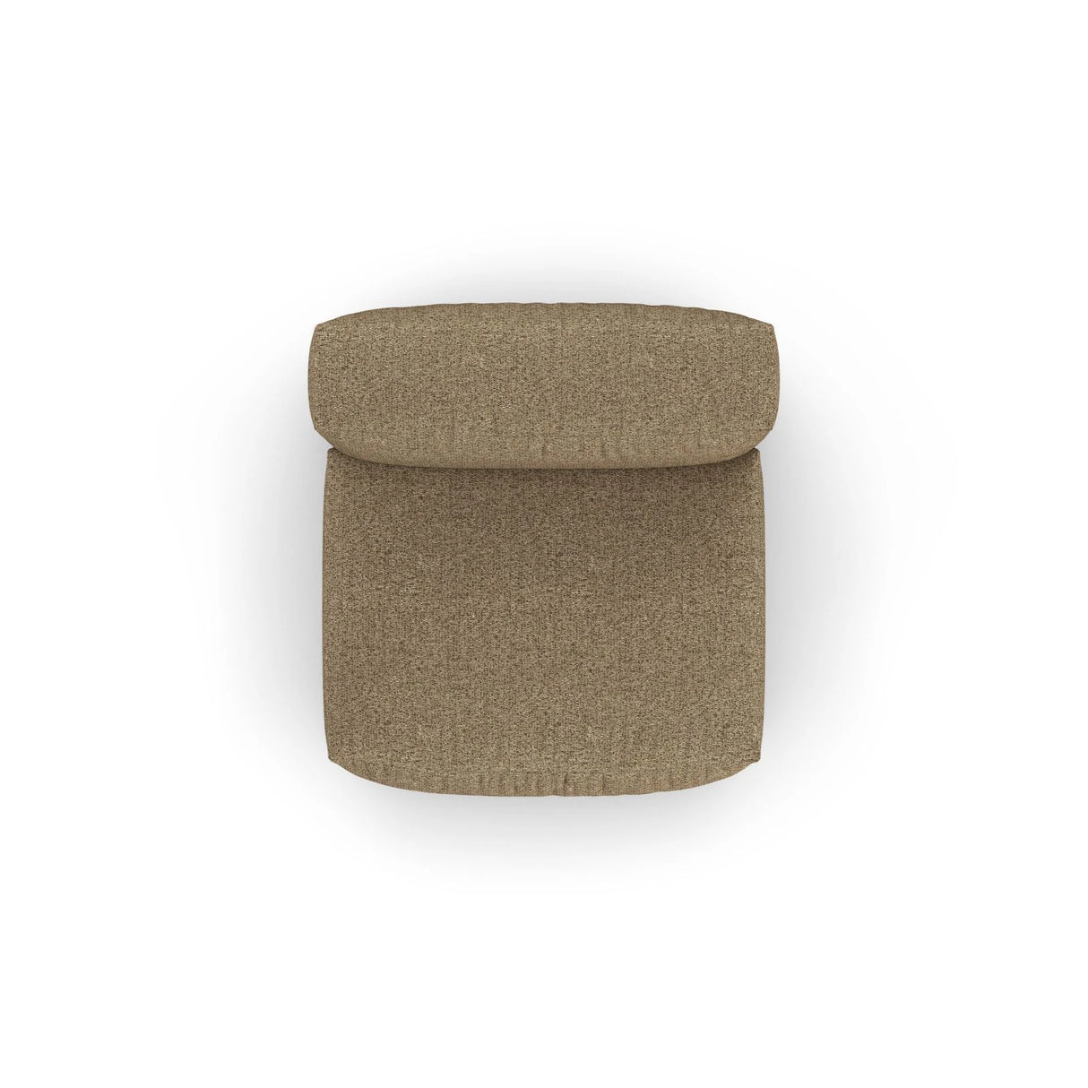 Martina Modulares Sofa Sitzelement, Sitztiefe 90 cm, aus Boucle in Cappuccino (Monet Cappucino), 120x90 cm von Micadoni – Bild 5