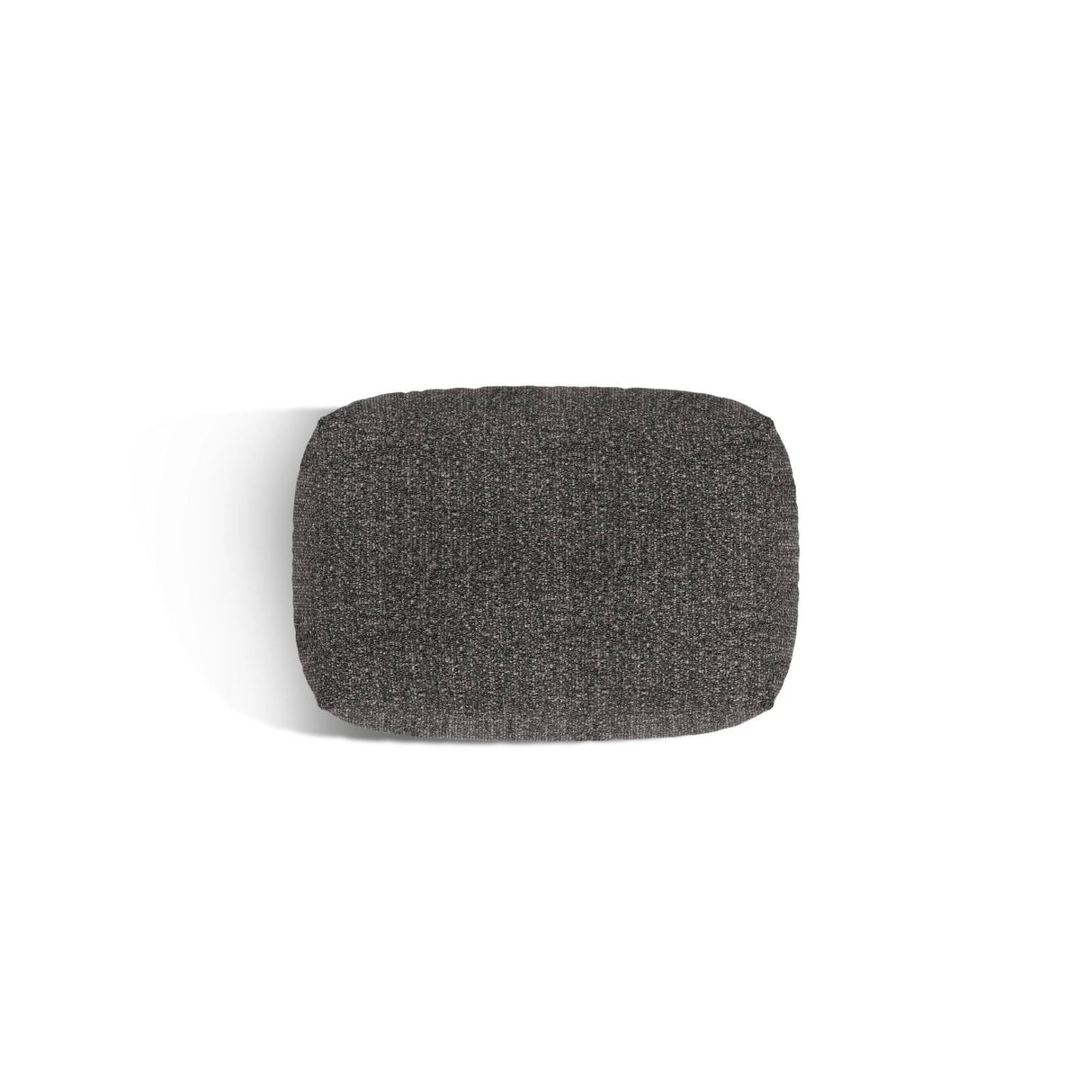 Martina Pouf aus Boucle in Anthrazit (Monet Anthracite), 95x65 cm von Micadoni – Bild 4