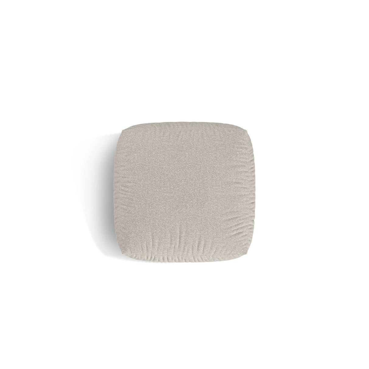 Martina Pouf aus Boucle in Beige (Monet Sand), 106x106 cm von Micadoni – Bild 4