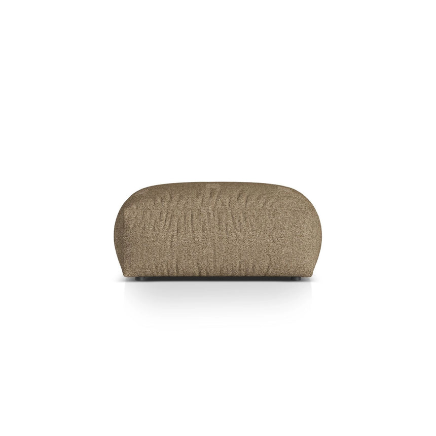 Martina Pouf aus Boucle in Cappuccino (Monet Cappucino), 106x106 cm von Micadoni – Bild 1