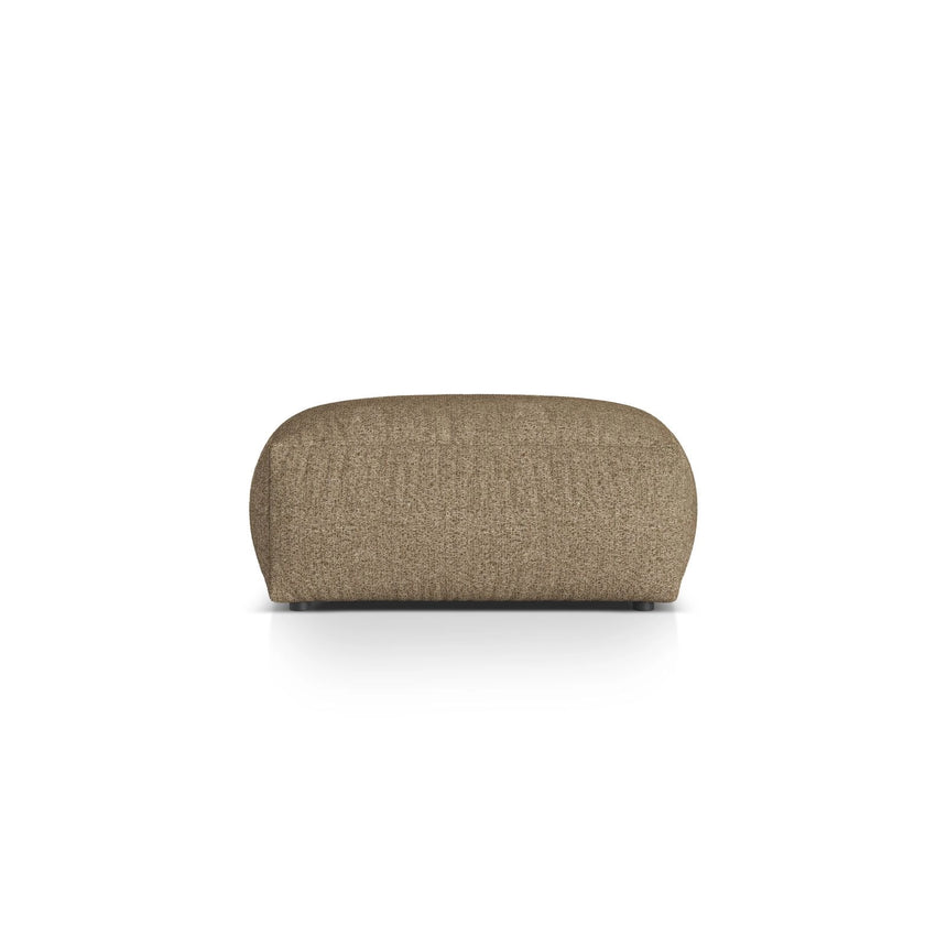 Martina Pouf aus Boucle in Cappuccino (Monet Cappucino), 95x65 cm von Micadoni – Bild 1