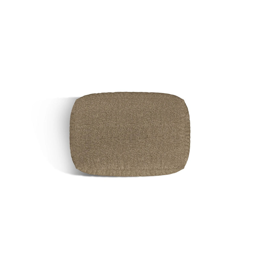 Martina Pouf aus Boucle in Cappuccino (Monet Cappucino), 95x65 cm von Micadoni – Bild 4