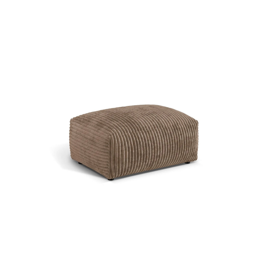 Martina Pouf aus Cord in Acorn (Tilia 17), 95x65 cm von Micadoni – Bild 3