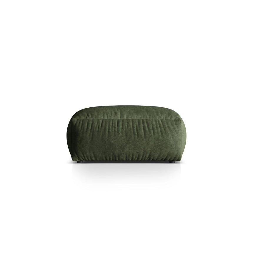 Martina Pouf aus Samt in Grün (Vogue 11), 106x106 cm von Micadoni – Bild 1