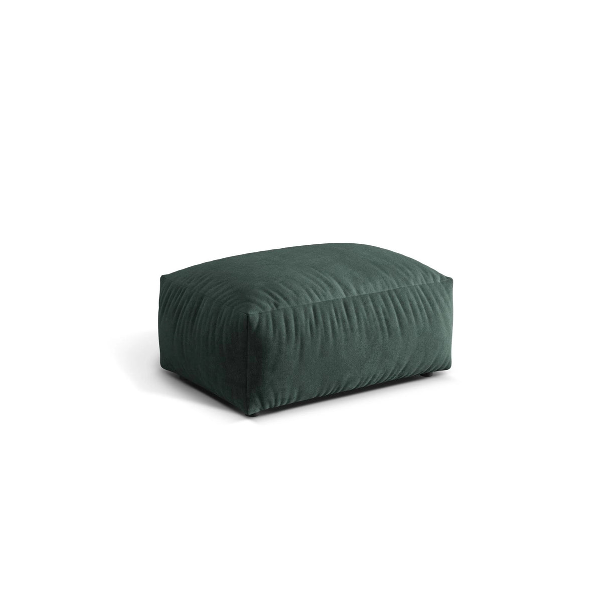Martina Pouf aus Samt in Petrol (Vogue 12), 95x65 cm von Micadoni – Bild 3