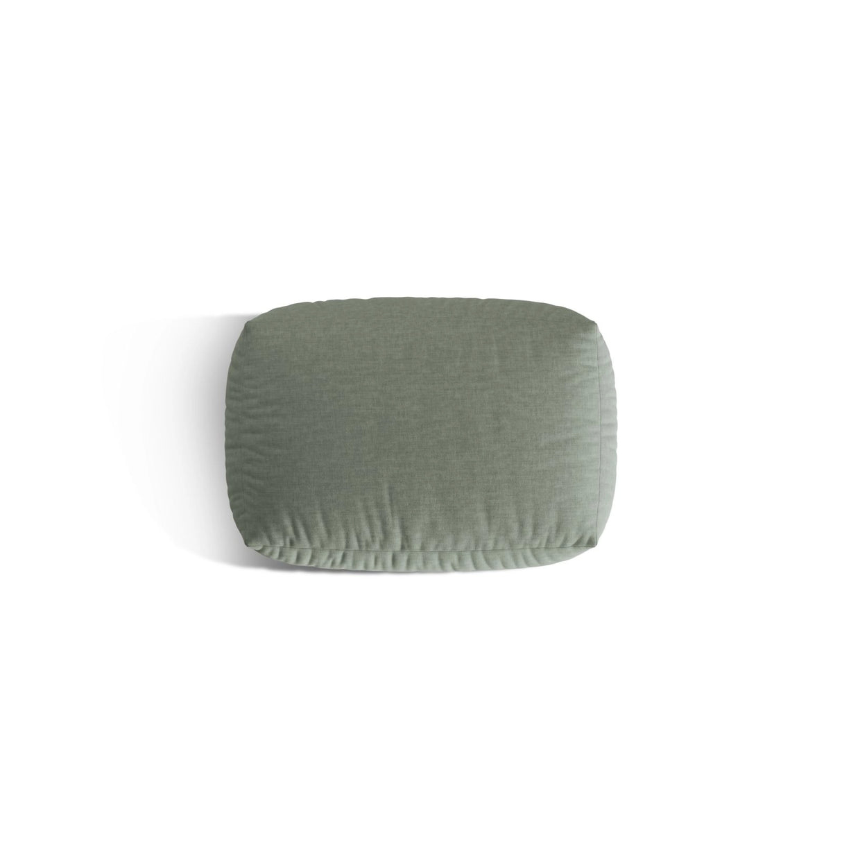 Martina Pouf aus Strukturierter Stoff in Moosgrün (Boston Water Green), 95x65 cm von Micadoni – Bild 4