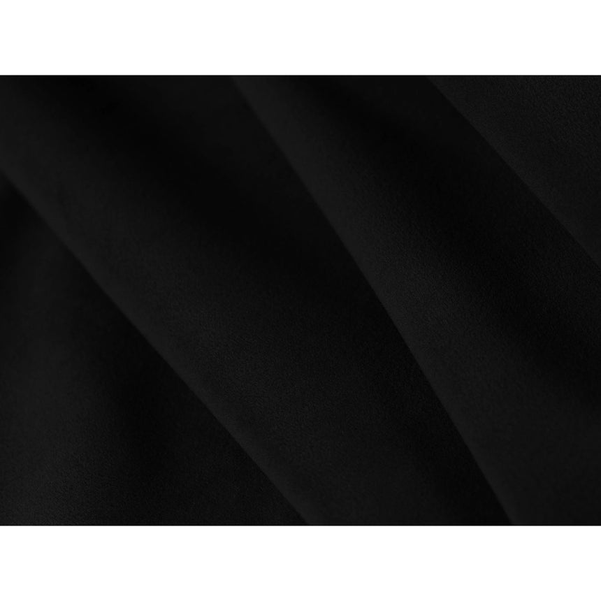 Miley Modulares 3-Sitzer Sofa, Linke Seite, aus Samt in Schwarz (Bluvel 19), 303x126 cm von Micadoni – Bild 7