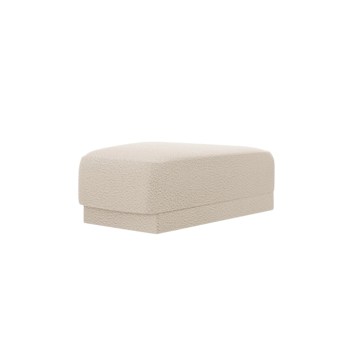 Miley Pouf aus Boucle in Beige (Baloo 2074), 88x79 cm von Micadoni – Bild 3