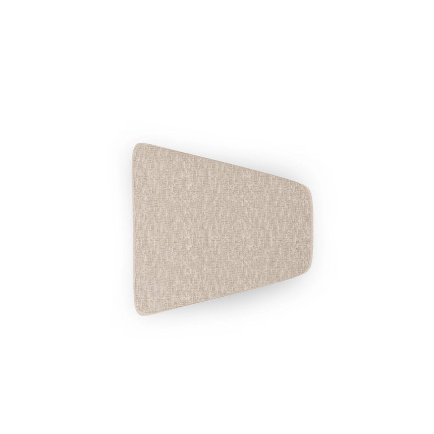 Miley Pouf aus Chenille in Beige (Haga 30), 88x79 cm von Micadoni – Bild 5