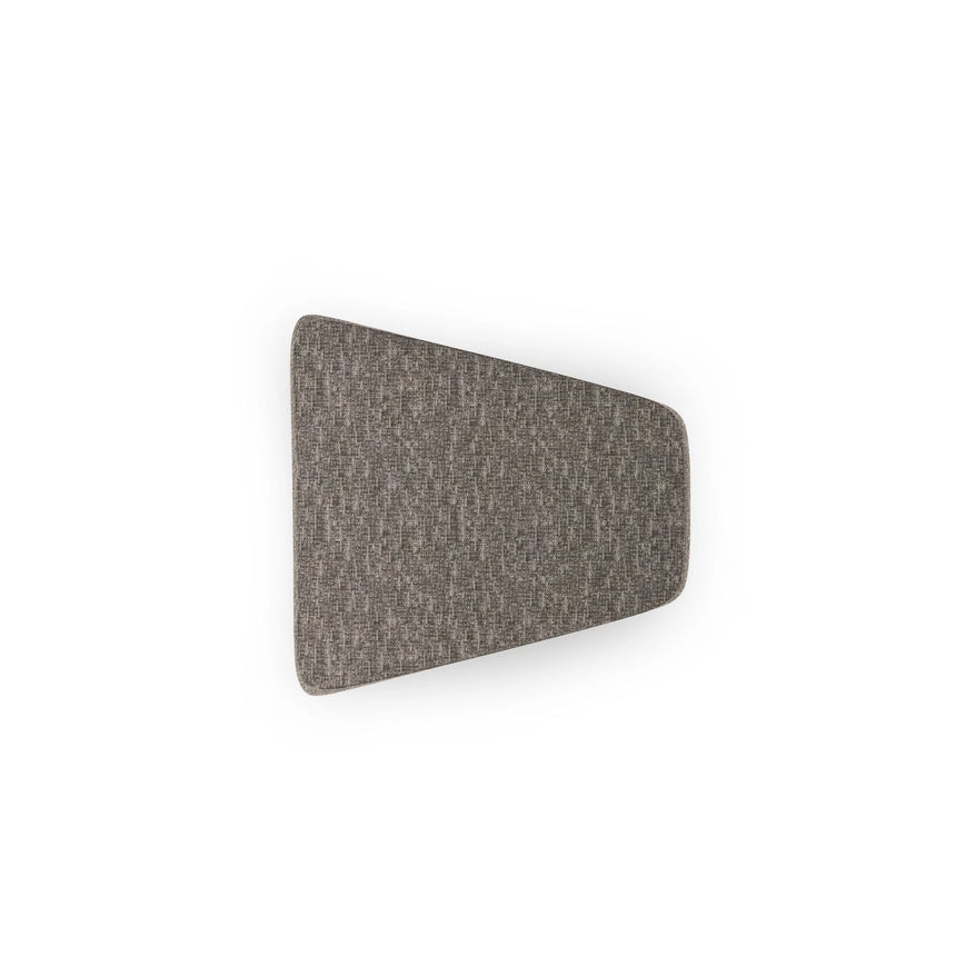 Miley Pouf aus Chenille in Grau (Haga 16), 88x79 cm von Micadoni – Bild 5