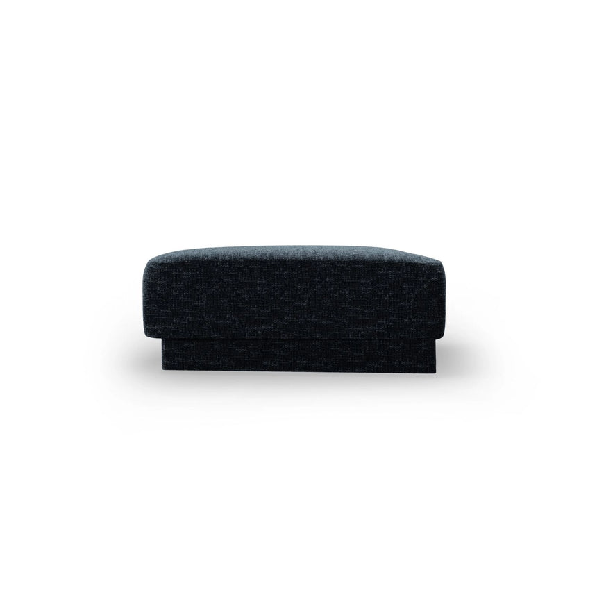 Miley Pouf aus Chenille in Königsblau (Haga 86), 88x79 cm von Micadoni – Bild 4