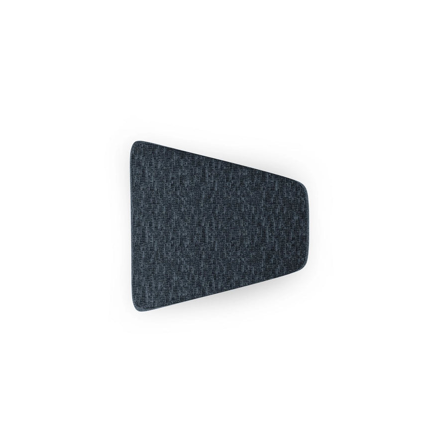 Miley Pouf aus Chenille in Königsblau (Haga 86), 88x79 cm von Micadoni – Bild 5