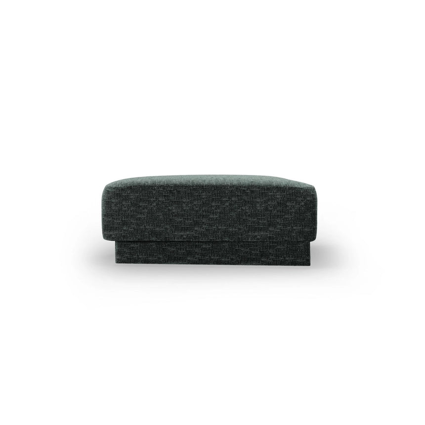 Miley Pouf aus Chenille in Petrol (Haga 78), 88x79 cm von Micadoni – Bild 4
