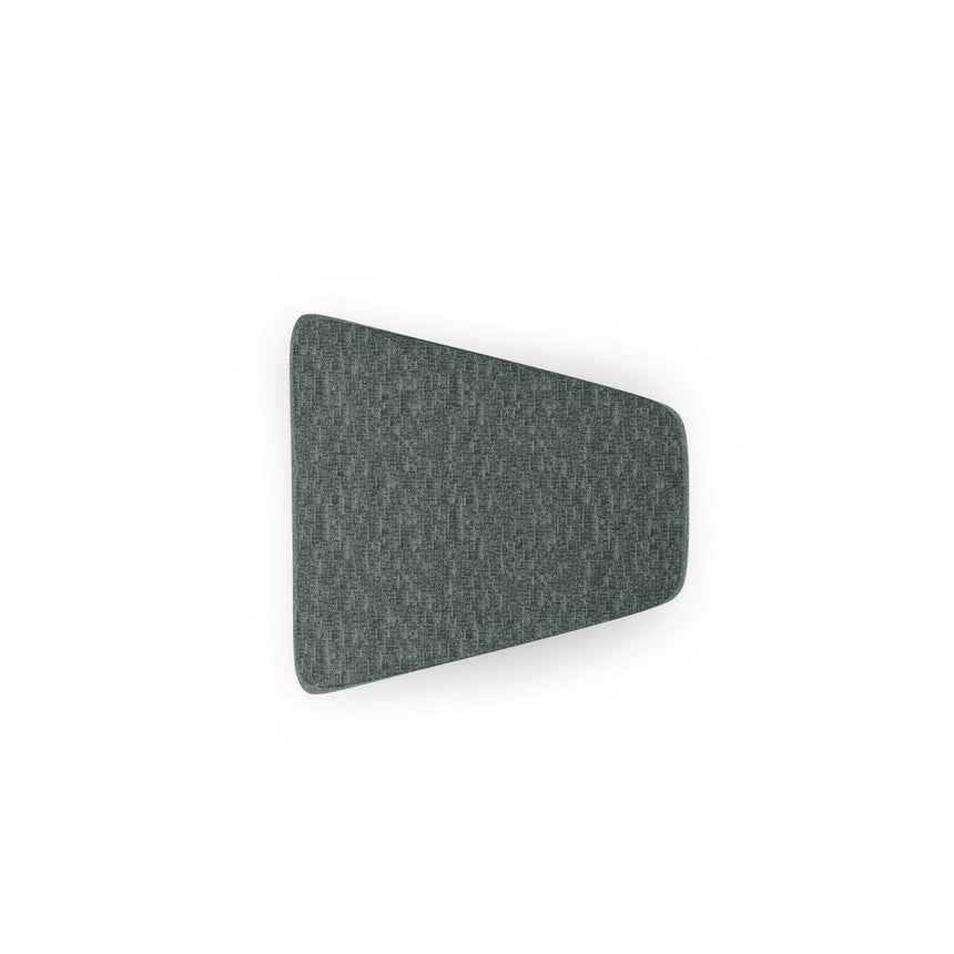 Miley Pouf aus Chenille in Petrol (Haga 78), 88x79 cm von Micadoni – Bild 5