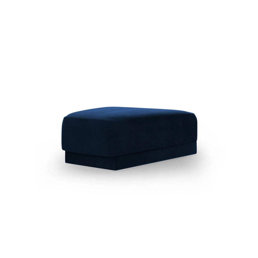 Miley Pouf aus Samt in Königsblau (Bluvel 86), 88x79 cm von Micadoni – Bild 3