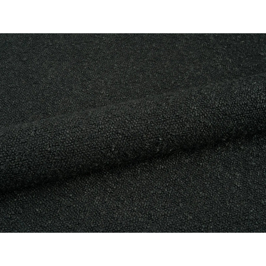 Molino Modulares 6-Sitzer Panoramasofa, Rechte Seite, aus Boucle in Schwarz (Baloo 2082), 326x252 cm von Micadoni – Bild 4