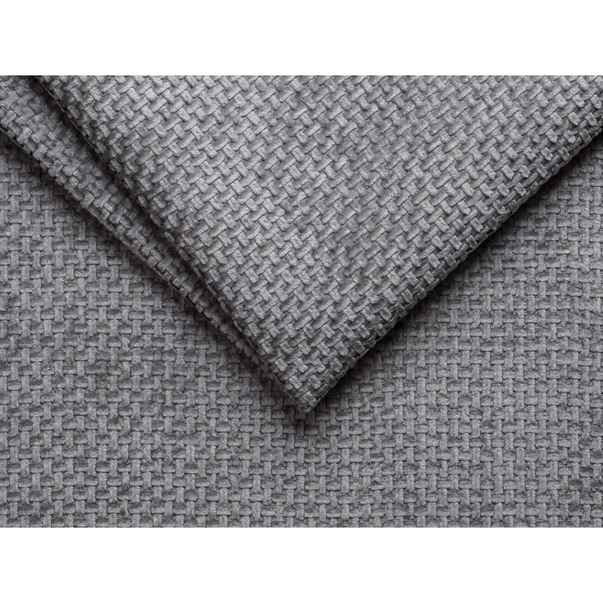 Molino Modulares 6-Sitzer Panoramasofa, Rechte Seite, aus Chenille in Hellgrau (Eden 18 Grey), 326x252 cm von Micadoni – Bild 4
