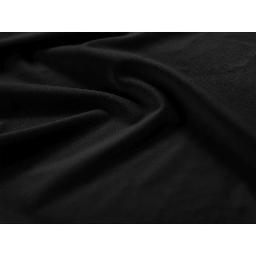Molino Modulares 6-Sitzer Panoramasofa, Rechte Seite, aus Samt in Schwarz (Casino Black), 326x252 cm von Micadoni – Bild 4