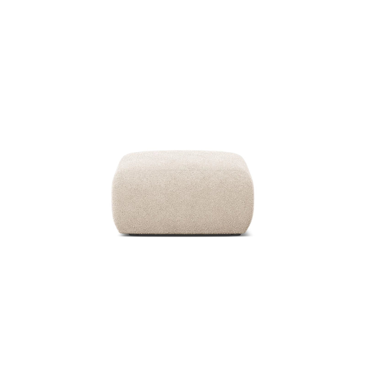 Molino Pouf aus Boucle in Beige (Baloo 2074), 75x75 cm von Micadoni – Bild 1