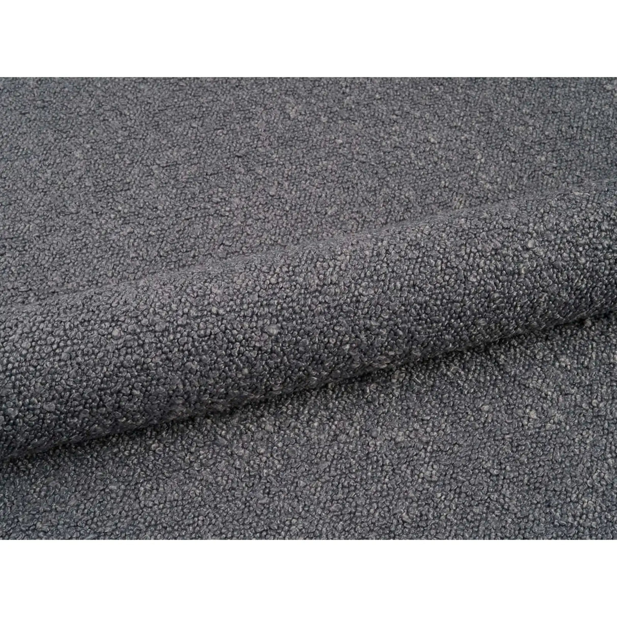 Molino Pouf aus Boucle in Dunkelgrau (Baloo 2083), 75x75 cm von Micadoni – Bild 4