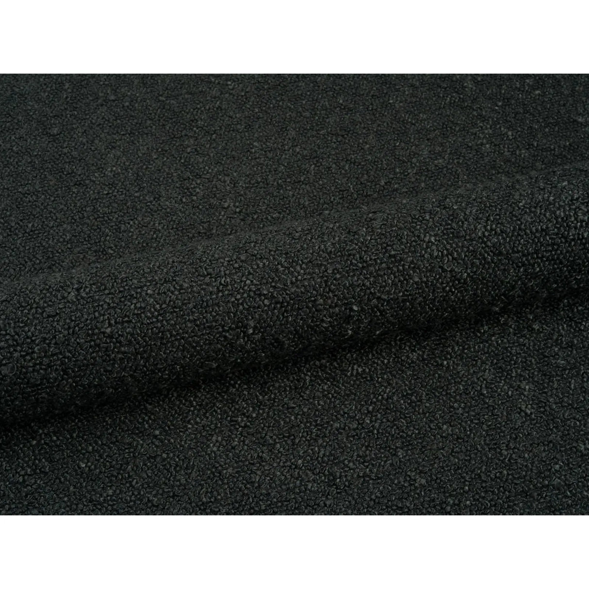 Molino Pouf aus Boucle in Schwarz (Baloo 2082), 100x100 cm von Micadoni – Bild 4