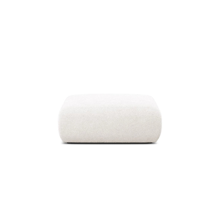 Molino Pouf aus Samt, Boucle oder Chenille, 100x100 cm von Micadoni – Bild 1
