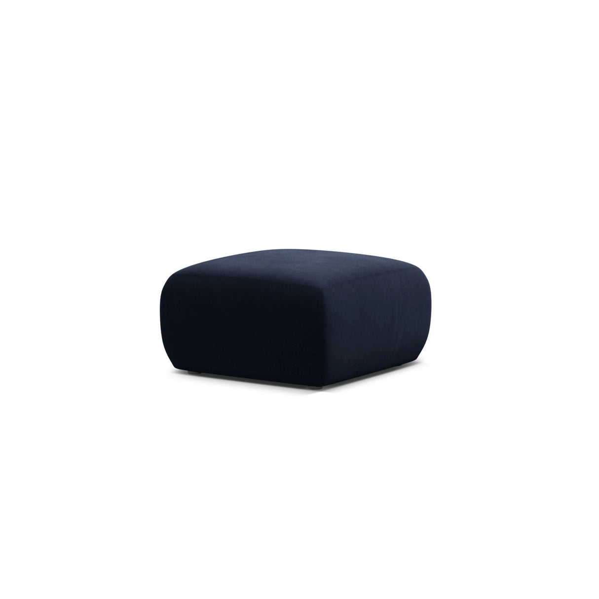 Molino Pouf aus Samt in Königsblau (Casino Deep Blue), 75x75 cm von Micadoni – Bild 3