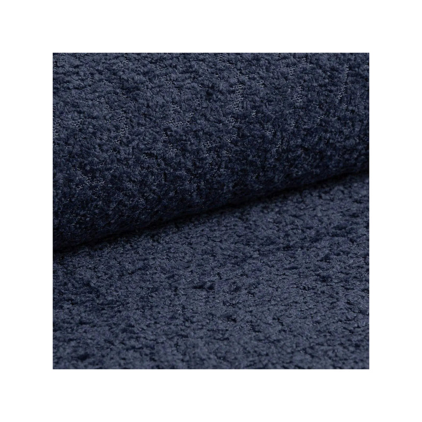 Mount Bett mit Kopfteil und Stauraum aus Boucle in Marineblau (CORAL 5), 160x200 cm von Micadoni – Bild 8