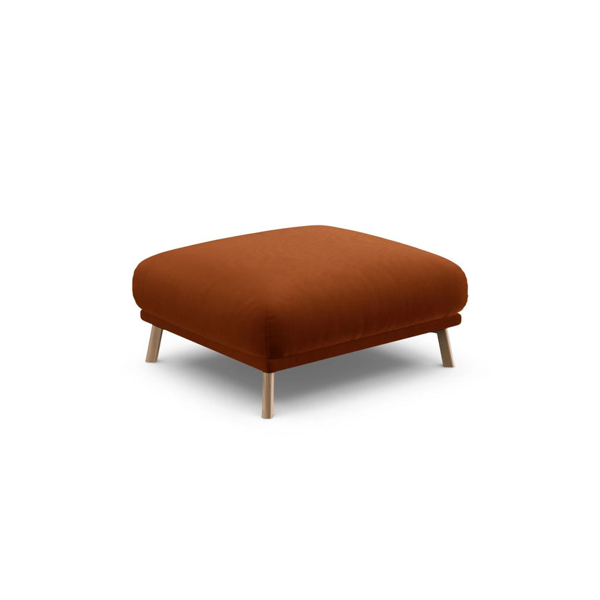 Naomi Pouf aus Samt in Terrakotta (Salvador 14), 85x85 cm von Micadoni – Bild 4