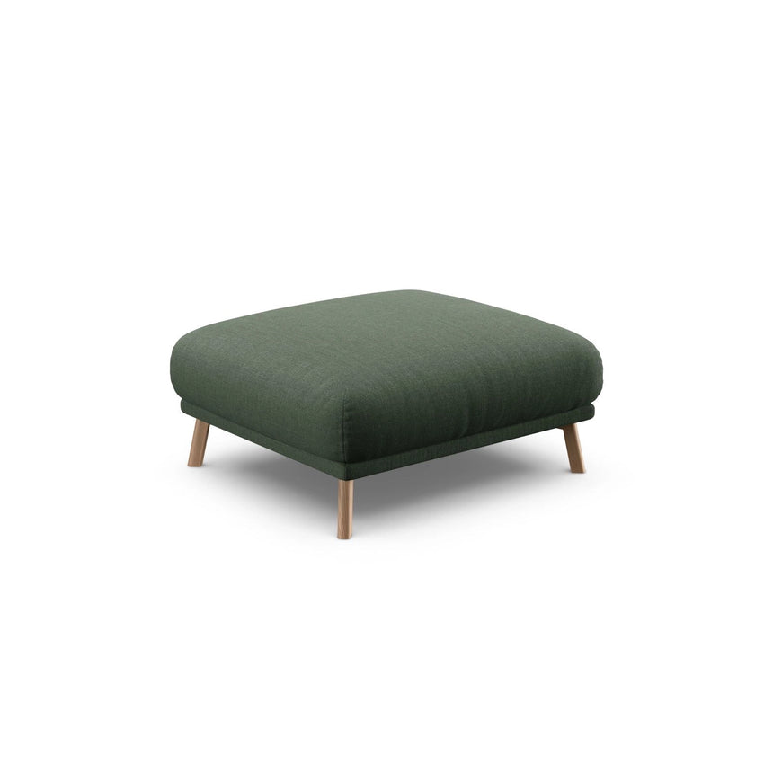 Naomi Pouf aus Strukturierter Stoff in Moosgrün (Liberty 12), 85x85 cm von Micadoni – Bild 4