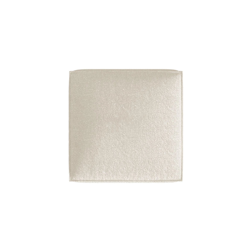 Nuria Pouf aus Boucle in Elfenbein (Monet Nata), 85x85 cm von Micadoni – Bild 3