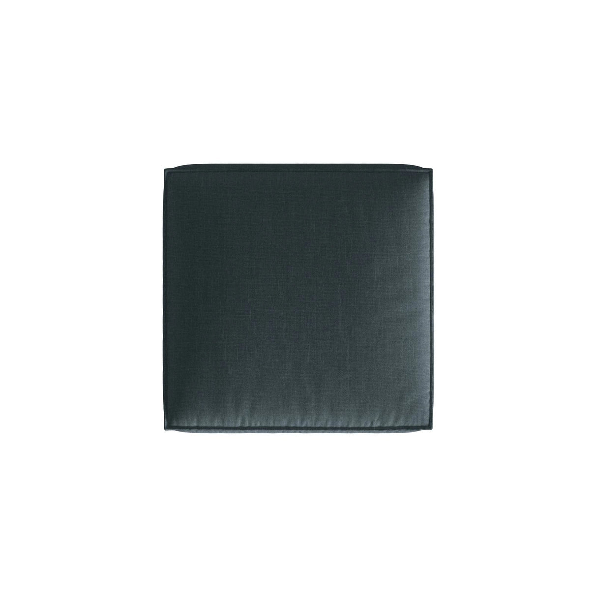 Nuria Pouf aus Strukturierter Stoff in Deep Petrol (Liberty 13), 85x85 cm von Micadoni – Bild 3