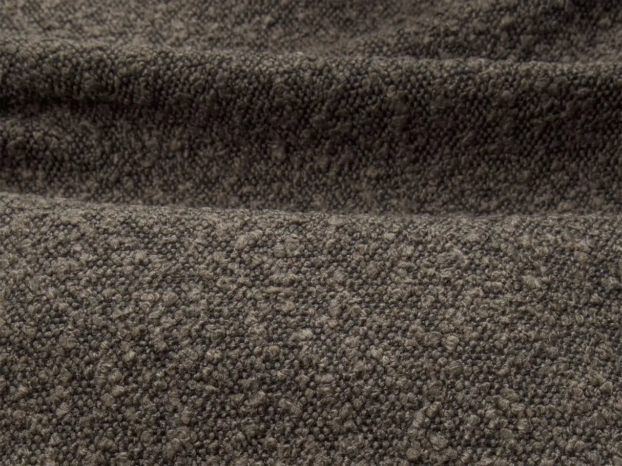 Olivia Kopfteil - passend zum Bett Simon - in Boucle (LEG7) in Grau-braun, für 180x200 cm von Micadoni – Bild 6