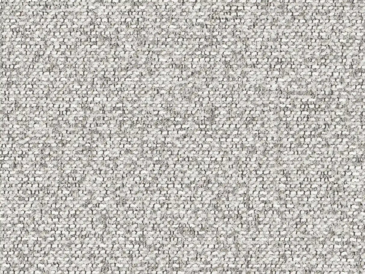 Olivia Kopfteil - passend zum Bett Simon - in Strukturierter Stoff (Pue80) in Light Grey Melange, für 160x200 cm von Micadoni – Bild 5