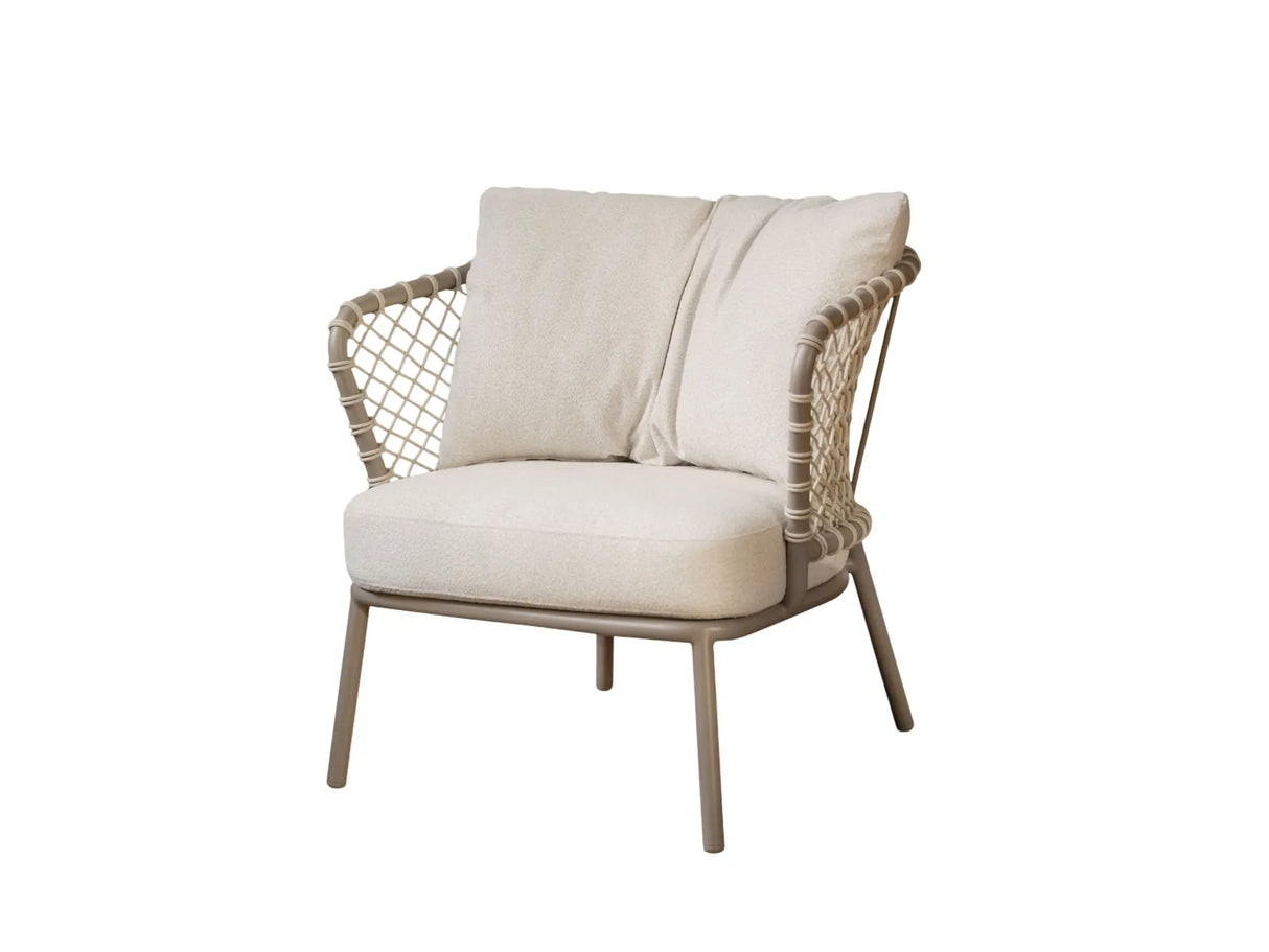 Outdoor Sessel Canar Beige 84x82x80 von Micadoni – Produktbild 1