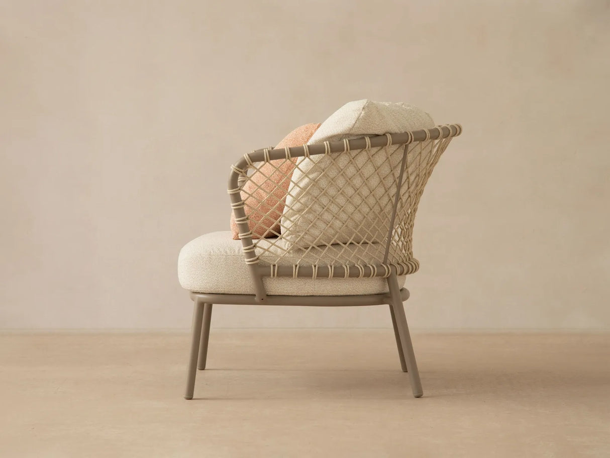 Outdoor Sessel Canar Beige 84x82x80 von Micadoni – Produktbild 4