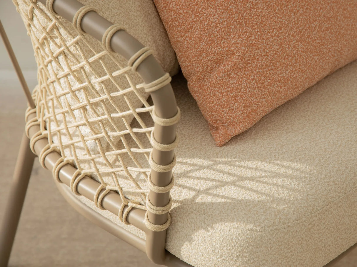 Outdoor Sessel Canar Beige 84x82x80 von Micadoni – Produktbild 6