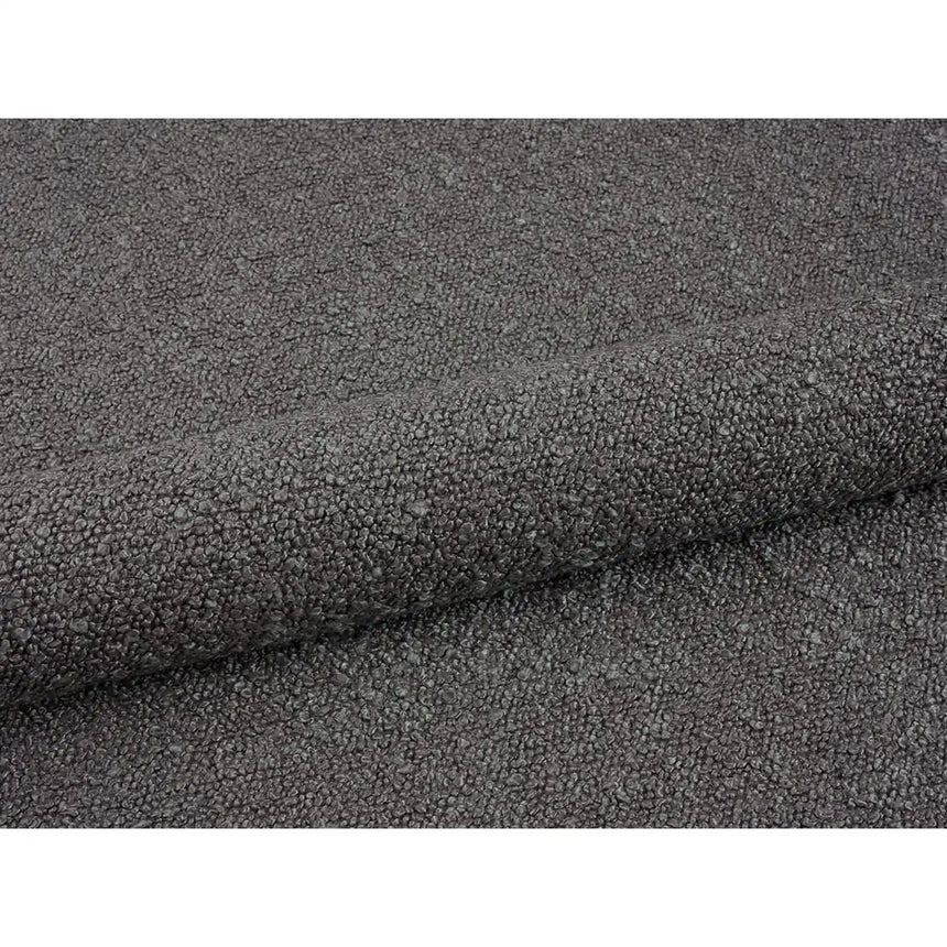 Ovalo Bett mit Kopfteil und Stauraum aus Boucle in Dunkelgrau (Baloo 2083), 160x200 cm von Micadoni – Bild 5