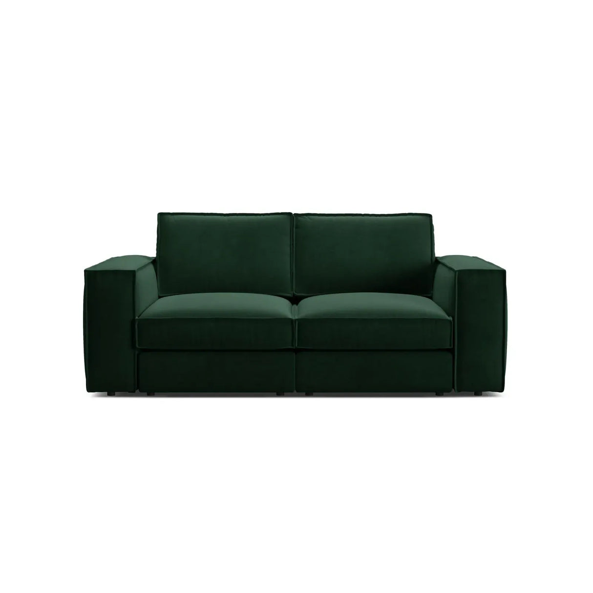 Pola 2-Sitzer Sofa aus Samt oder Strukturstoff, 206x103 cm - ZEN ZONE Furniture
