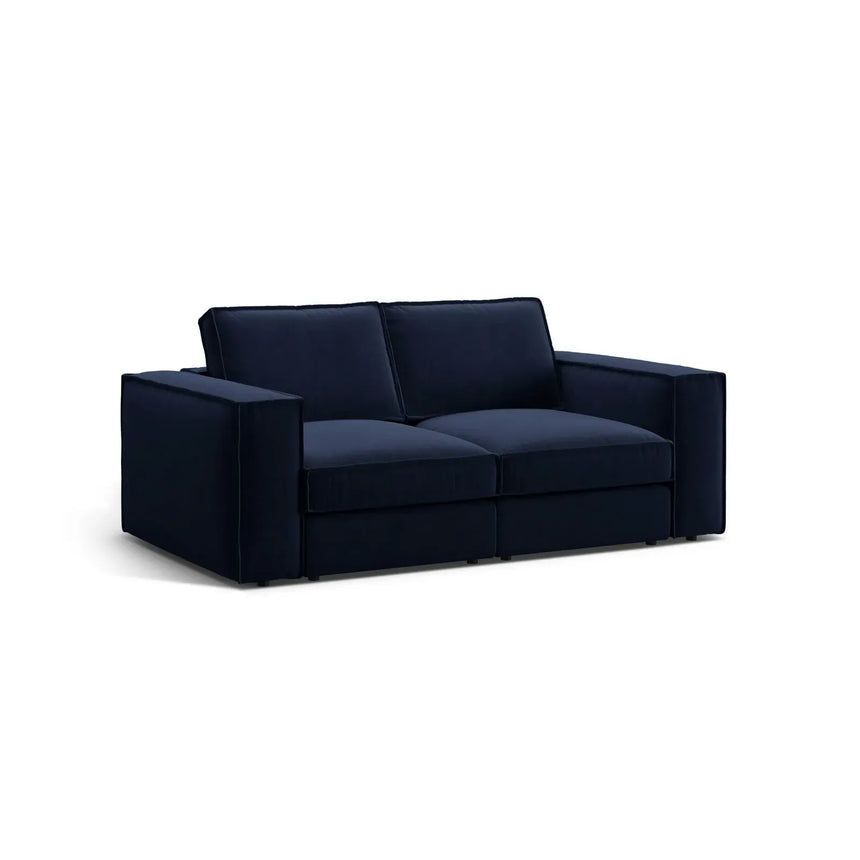Pola 2-Sitzer Sofa aus Samt oder Strukturstoff, 206x103 cm - ZEN ZONE Furniture