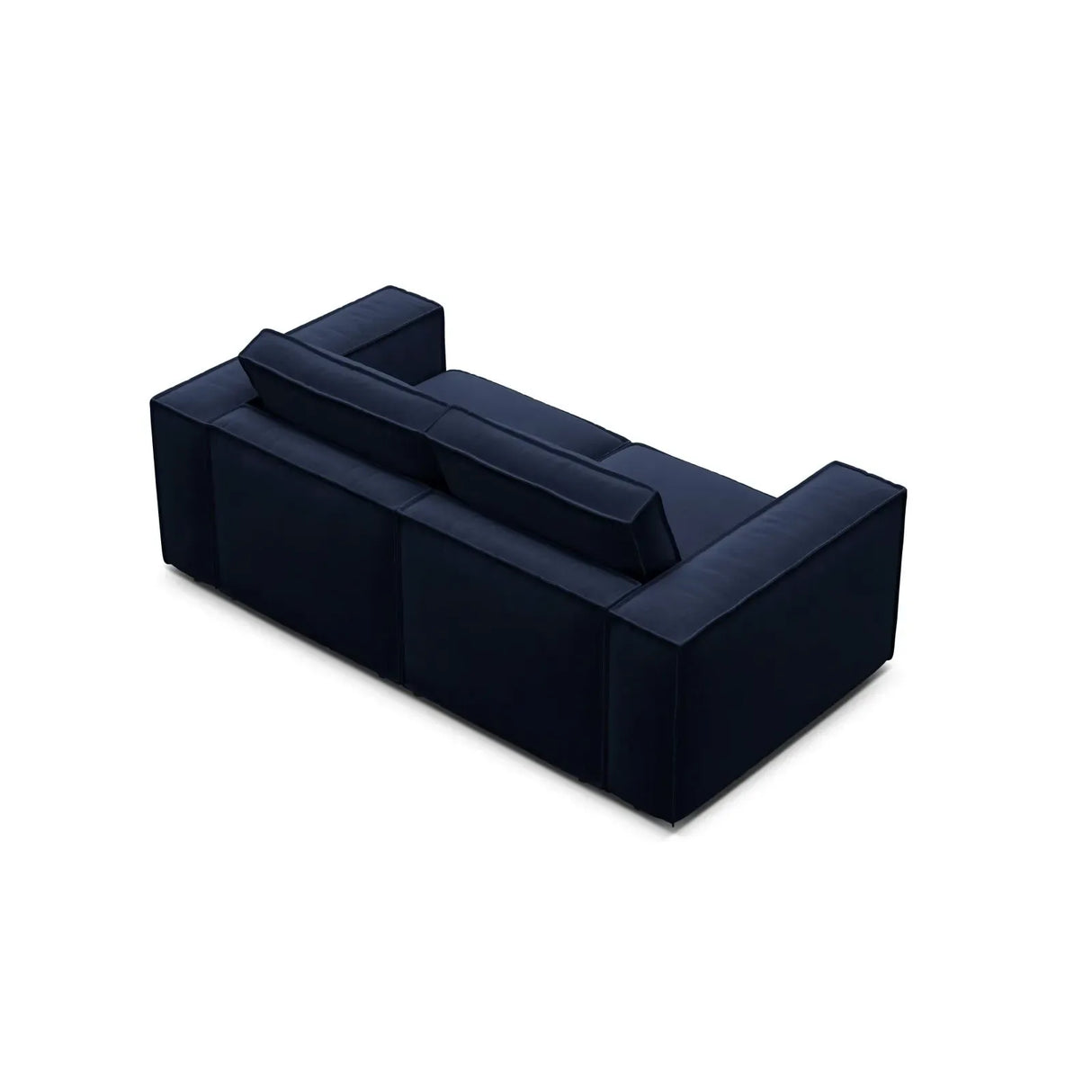Pola 2-Sitzer Sofa aus Samt oder Strukturstoff, 206x103 cm - ZEN ZONE Furniture